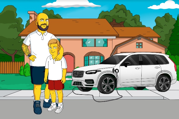 Portrét jako Simpsonovi Dům 1